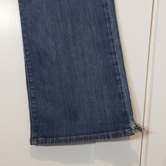 Lucky Brand Jeans Mens 36X34 Slim Bootleg Stretch Button Fly Lightly Distressed - Picture 10 of 16